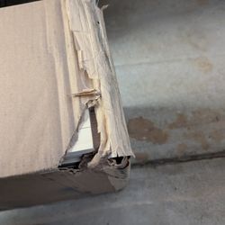 Avocado Green Mattress - Boxes arrive beat to hell