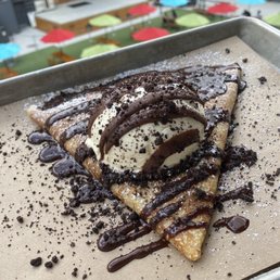 Cookies and Cream Crêpe