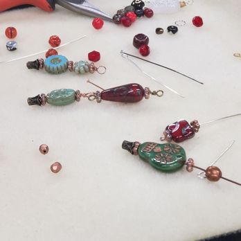 The Foundry - BFLO Boho Jewelry Class - Day of the Dead, my friend's project - Makerspaces Near Me - Buffalo, New York