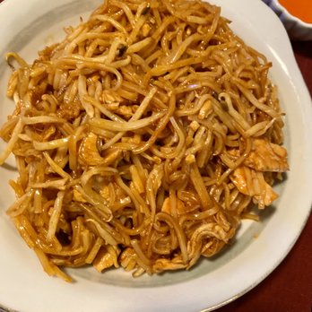 Thai One On - Pad Thai with chicken - Thai Near Me - Carlsbad, California Thai One On - Pad Thai with chicken - Thai Near Me - Carlsbad, California