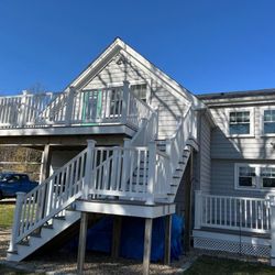Prestige Washing - back decks bright and clean