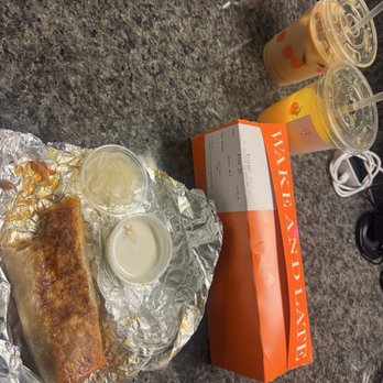 Wake And Late - Beria burrito (2x of them 2 drinks $44) - Breakfast & Brunch Near Me - Los Angeles, California