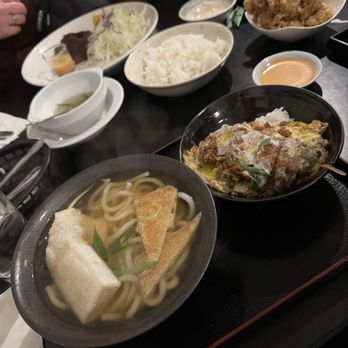 Ducks - Hot Udon Mini Katsudon added mochi - Japanese Curry Near Me - San Gabriel, California Ducks - Hot Udon Mini Katsudon added mochi - Japanese Curry Near Me - San Gabriel, California