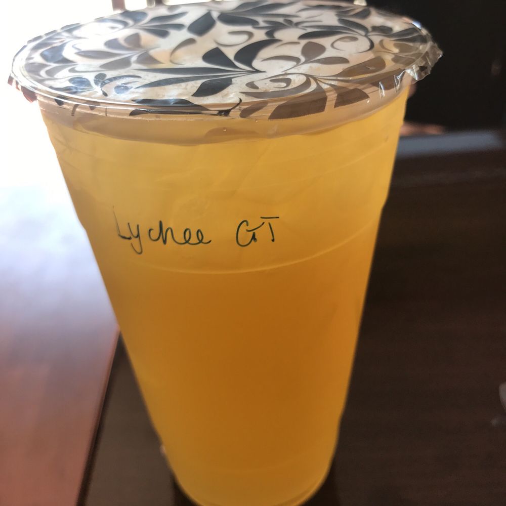 Happytime Tea - Lychee green iced tea - Coffee & Tea Near Me - San Diego, California Happytime Tea - Lychee green iced tea - Coffee & Tea Near Me - San Diego, California