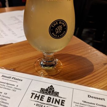 The Bine Beer & Food - Lemon & Ginger kombucha - Beer Bar Near Me - Bothell, Washington