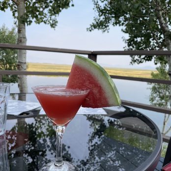 Rocky Point Resort - Watermelon martini on the patio. - Resorts Near Me - Klamath Falls, Oregon Rocky Point Resort - Watermelon martini on the patio. - Resorts Near Me - Klamath Falls, Oregon