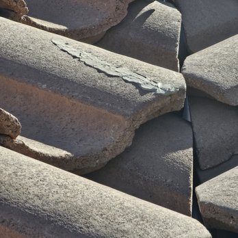 Azul Roofing Solutions - Sure tiles break, but don't do a repair like that and put it on my roof. - Roofing Near Me - Chandler, Arizona