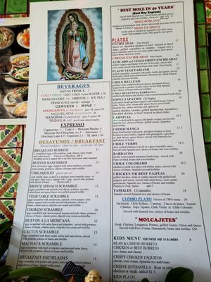 Menu photo 5 Taqueria Talavera Berkeley, CA