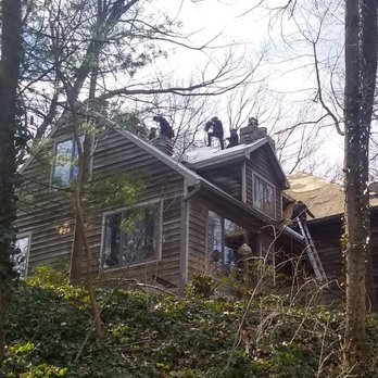 Nest Exteriors - JGL's crew on the job. This was a complex roof to replace. - Roofing Near Me - Falls Church, Virginia Nest Exteriors - JGL's crew on the job. This was a complex roof to replace. - Roofing Near Me - Falls Church, Virginia