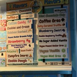 Flavors offered