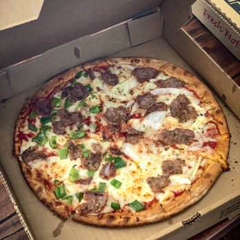 Friend's Pizza - Sausage, onion and pepper 12 inch gluten free - Pizza Near Me - Fort Myers, Florida
