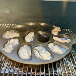 National Fish & Oyster Company - Grilled medium oysters perfect