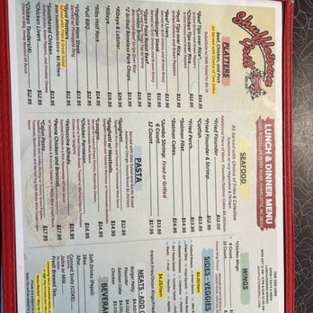 Shuffletown Grill - Dinner Menu - American Near Me - Charlotte, North Carolina Shuffletown Grill - Dinner Menu - American Near Me - Charlotte, North Carolina