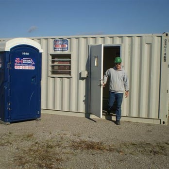 A1 Portables - Contractor's office and restroom. Storage container rental - Self Storage Near Me - Lexington, Kentucky