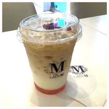 Lady M Cake Boutique - Rose Tea Latte - Bakeries Near Me - Las Vegas, Nevada Lady M Cake Boutique - Rose Tea Latte - Bakeries Near Me - Las Vegas, Nevada