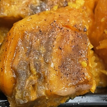Big Horn BBQ - Yesterdays Sweet Potatoes happily served the following day. - Barbeque Near Me - Manvel, Texas