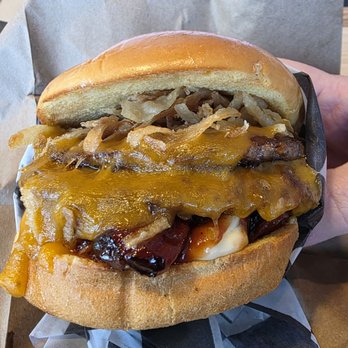 Nonla Burger - Special of the day - brisket burnt ends burger - Burgers Near Me - Kalamazoo, Michigan Nonla Burger - Special of the day - brisket burnt ends burger - Burgers Near Me - Kalamazoo, Michigan