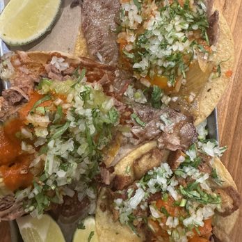 Taquería el Chato - The tacos were delicious, tasted like authentic Mexican tacos.  V SUADERO T ASADA T TRIPA - Tacos Near Me - New York, New York
