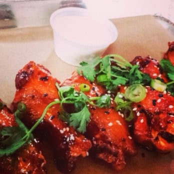 Hometown Bar-B-Que - Siracha Wings - Barbeque Near Me - Brooklyn, New York