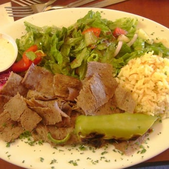 Mediterranean Kebab - beef & lamb gyro plate - Turkish Near Me - Burlingame, California