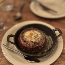 Edna's Sour-Milk Cornbread: white cheddar, hatch chile, cultured butter, honey | $21