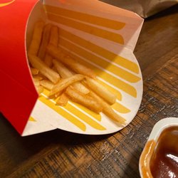McDonald's - Hair inside and all this old, cold fries