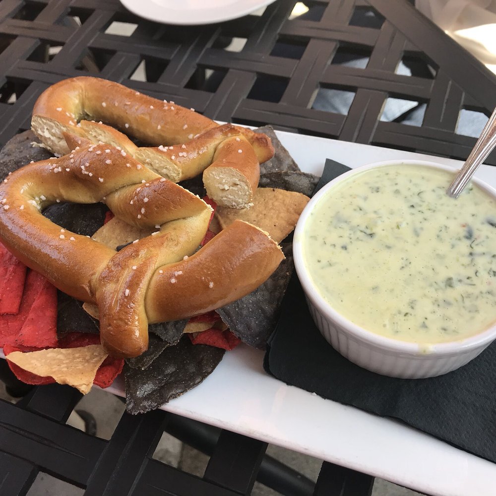 J. Corks - Excellent Appetizer!!! Pretzel and chips were fresh... Pepper Jack Spinach Dip was Phenomenal!!! - New American Near Me - Greensburg, Pennsylvania J. Corks - Excellent Appetizer!!! Pretzel and chips were fresh... Pepper Jack Spinach Dip was Phenomenal!!! - New American Near Me - Greensburg, Pennsylvania