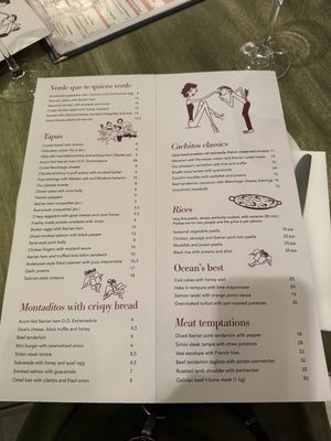 Menu photo 1 Cachitos Barcelona, B Menu photo 1 Cachitos Barcelona, B