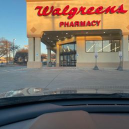 Exterior outside entrance of Walgreens - The font of the store - San Antonio, Texas Exterior outside entrance of Walgreens - The font of the store - San Antonio, Texas