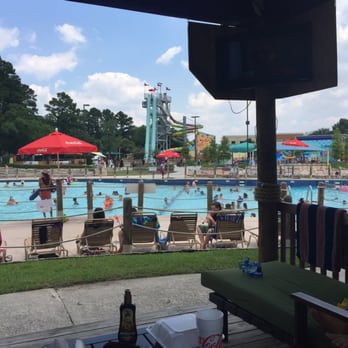 Wet 'n' Wild SplashTown - View from our cabana. - Amusement Parks Near Me - Spring, Texas Wet 'n' Wild SplashTown - View from our cabana. - Amusement Parks Near Me - Spring, Texas