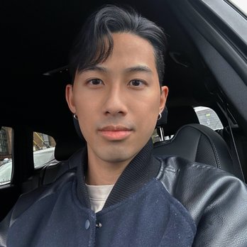 Salon de Nuvida - Men's "gail" / down perm and cut with Jimmy, immediately after service - Hair Salons Near Me - Vancouver, British Columbia Salon de Nuvida - Men's "gail" / down perm and cut with Jimmy, immediately after service - Hair Salons Near Me - Vancouver, British Columbia