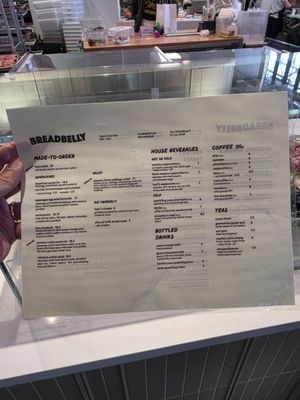 Menu photo 2 Breadbelly B12 San Francisco, CA