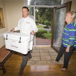 Dinner A'fare - In home delivery option.  You don't have to be home.  We'll just leave a cooler.