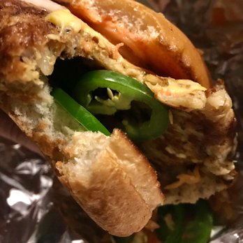 The Region - Handcrafted Hamburgers - Veggie Burger w/ cheese and $1 side of Insanity (damn lively heat) - Burgers Near Me - Chicago, Illinois