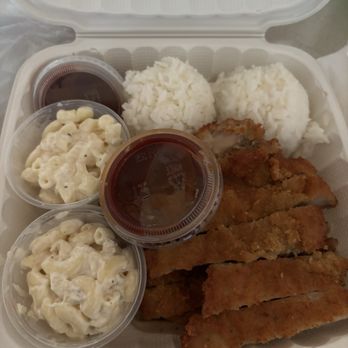 Grace's Inn - Chicken Katsu with extra Katsu sauce - Fast Food Near Me - Honolulu, Hawaii