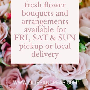 Lilies and Peas - Pickup or local delivery - Florists Near Me Lilies and Peas - Pickup or local delivery - Florists Near Me