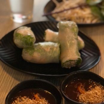 Pho Kitchen - A2. Spring Rolls with peanut dipping sauce. - Vietnamese Near Me - San Diego, California Pho Kitchen - A2. Spring Rolls with peanut dipping sauce. - Vietnamese Near Me - San Diego, California