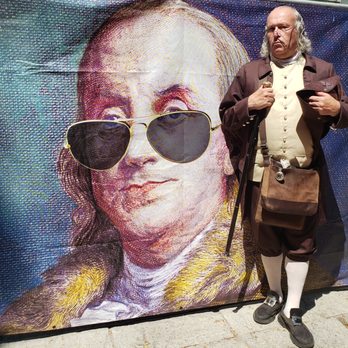 1776 Boston Tours, Dr Benjamin Franklin - Historical Tours Near Me