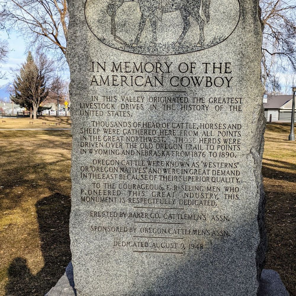 Geiser Pollman Park - American Cowboy memorial - Parks Near Me - Baker City, Oregon Geiser Pollman Park - American Cowboy memorial - Parks Near Me - Baker City, Oregon