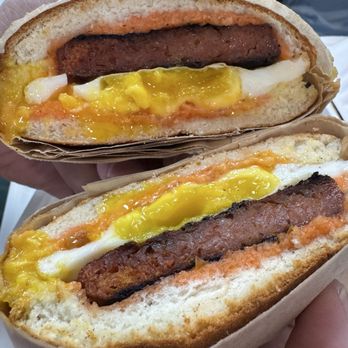 Middle Black Sheep - Delicious longganisa pandesal with egg and cheese. - Coffee Roasteries Near Me - Henderson, Nevada Middle Black Sheep - Delicious longganisa pandesal with egg and cheese. - Coffee Roasteries Near Me - Henderson, Nevada