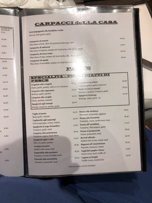 Menu photo 1 Positano Paris, 75 Menu photo 1 Positano Paris, 75