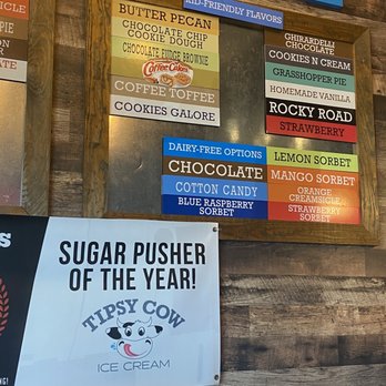 Tipsy Cow Ice Cream - Ice Cream & Frozen Yogurt Near Me - New Braunfels, Texas