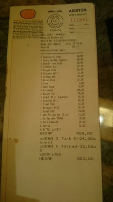Menu photo 1 İoki Istanbul, 34
