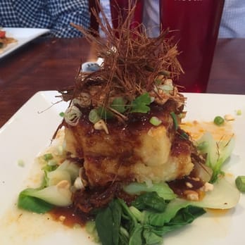 Monsoon Siam - Lemongrass tofu. Love the sweet savory sauce and the Bok choy - Thai Near Me - Madison, Wisconsin Monsoon Siam - Lemongrass tofu. Love the sweet savory sauce and the Bok choy - Thai Near Me - Madison, Wisconsin