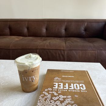 Ivry - Pistachio cold foam - delicious not too sweet and very strong coffee - Coffee & Tea Near Me - Tampa, Florida