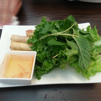 Saigon Pho - Spring roll 5 bucks and some change. I forgot the exact price - Vietnamese Near Me - East Hanover, New Jersey