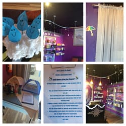 Planet Beach - April's Member Appreciation Party. "APRIL SHOWERS BRING MAY FLOWERS" theme