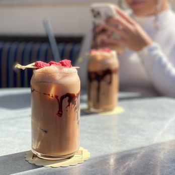 Cafe Duro - Nutella raspberry nitro latte - Cafes Near Me - Dallas, Texas Cafe Duro - Nutella raspberry nitro latte - Cafes Near Me - Dallas, Texas