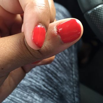 Le's Nails & Spa - The photo with the blood was three days after. I was charged full price even though the polish wasn't neat and my skin was open. - Nail Salons Near Me - Duluth, Georgia Le's Nails & Spa - The photo with the blood was three days after. I was charged full price even though the polish wasn't neat and my skin was open. - Nail Salons Near Me - Duluth, Georgia