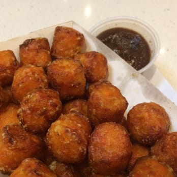 PINCHO - Sweet potato tots with Apple butter! Did I mention Apple butter? Genius and great tasting!!! - Latin American Near Me - Pembroke Pines, Florida PINCHO - Sweet potato tots with Apple butter! Did I mention Apple butter? Genius and great tasting!!! - Latin American Near Me - Pembroke Pines, Florida